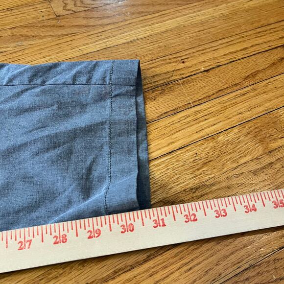 LinkSoul Pants Mens 36 Gray Chino Straight Leg Ankle Flat Front Golf - Picture 9 of 10